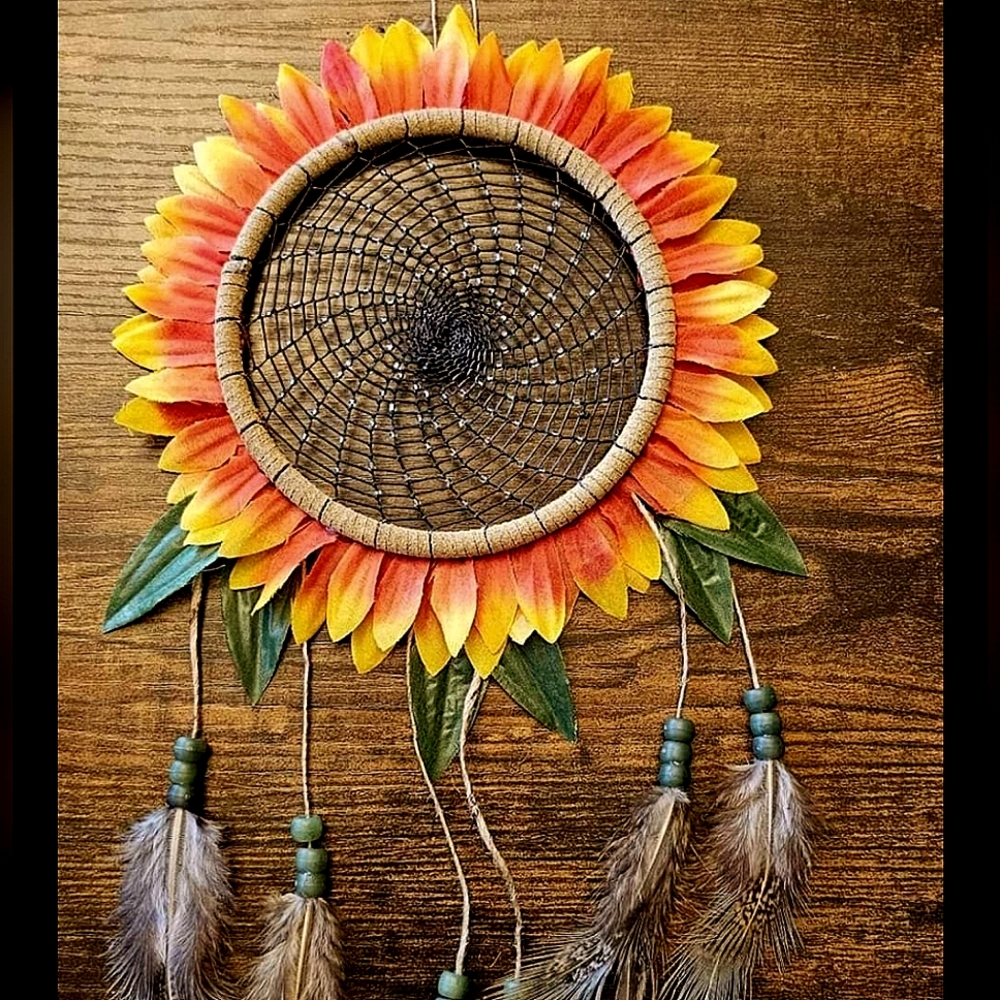 Sunflower dreamcatcher